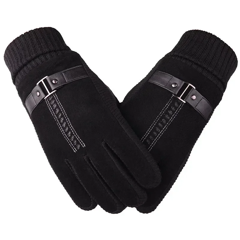 Cycling Gloves Men Winter Warm