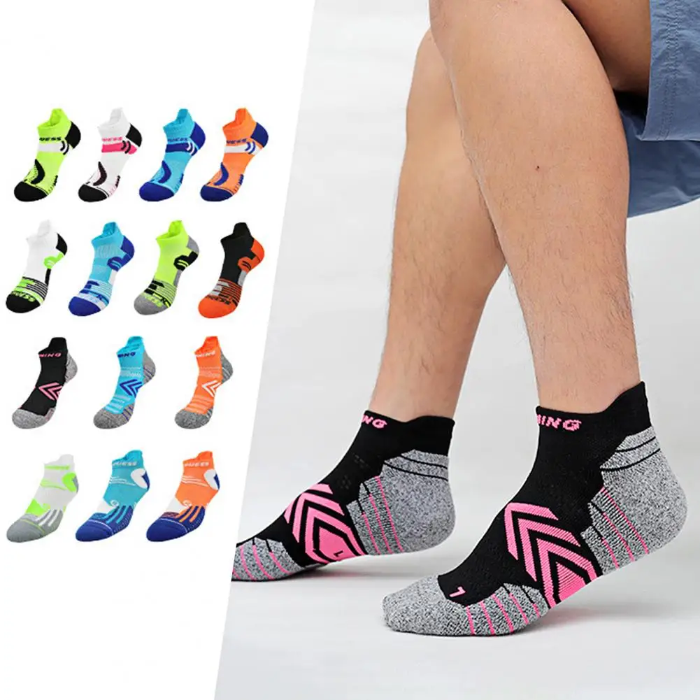 Calcetines de ciclismo Unisex, transpirables, antisudor, para bicicleta de  montaña, alta elasticidad, para correr, senderismo, deporte, cómodos -  AliExpress