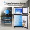4.0 Cu.Ft Apartment Size Refrigerator, Samll Refrigerator, dorm fridges with freezer for Apartment, Office, Kitchen, Dorm, Compa 4