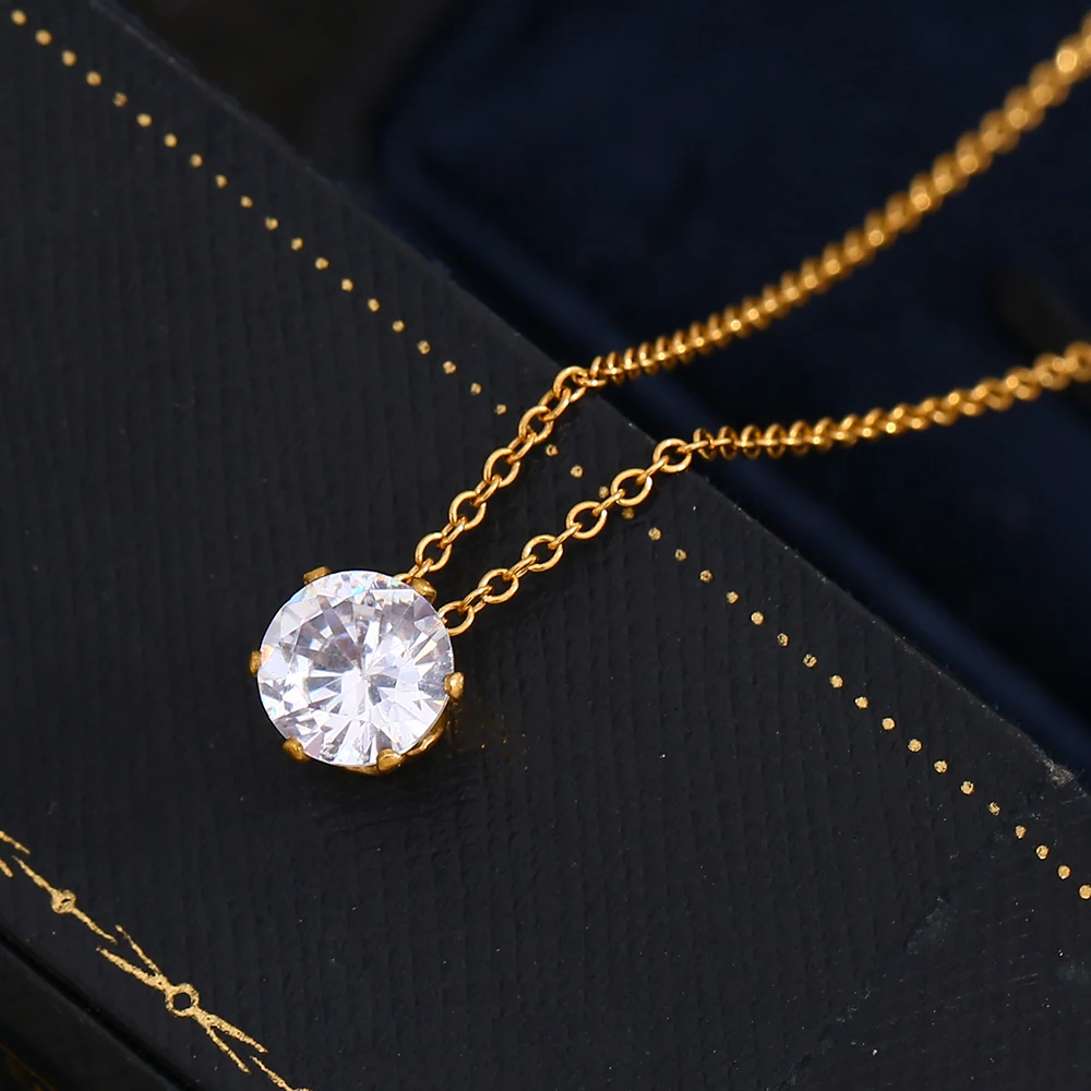 E.B.belle Crown Pendant Necklace packaging