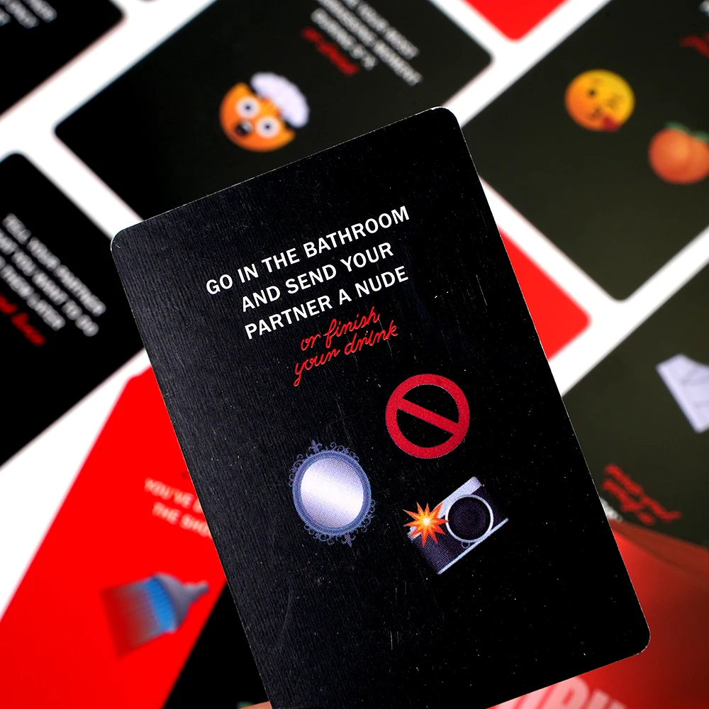 Drunk In Love: X-rated Extension Pack (50 Cards)，lover's Companion  Interaction Game Spicy Cards，brings You Closer As A Couple - Chess Games -  AliExpress