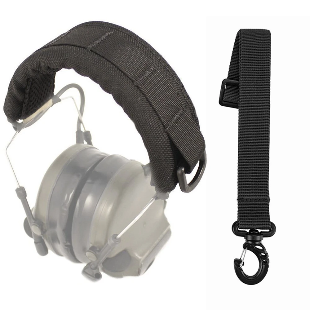 KRYDEX-Soporte táctico Modular para auriculares, funda protectora para  auriculares, diadema, orejera, MOLLE