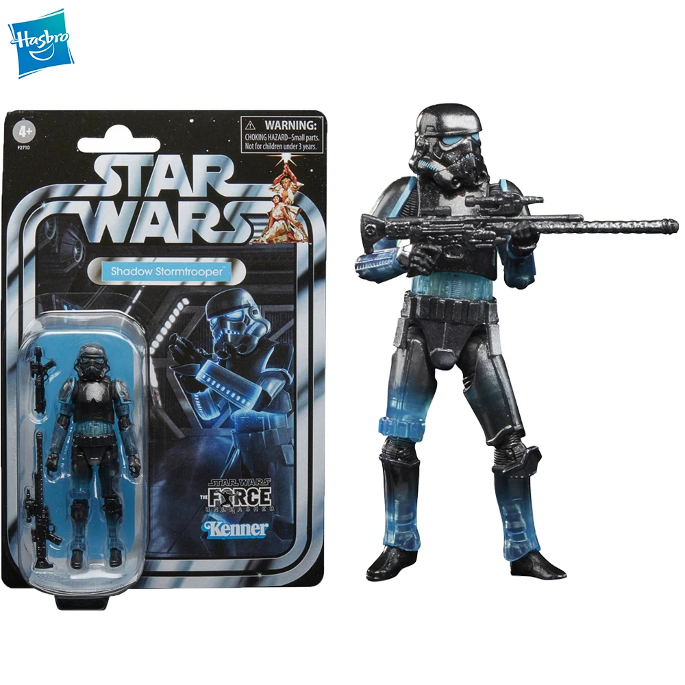Original Y Star Wars The Vintage Collection Gaming Greats Shadow Stormtrooper 95Mm Action Figures Giocattoli Modello Da Collezione