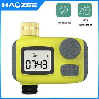 Automatic Water Timer Intelligent Irrigation Watering System LCD Display IPX5 Sprinkler Timer Garden Programmer Equipment 1