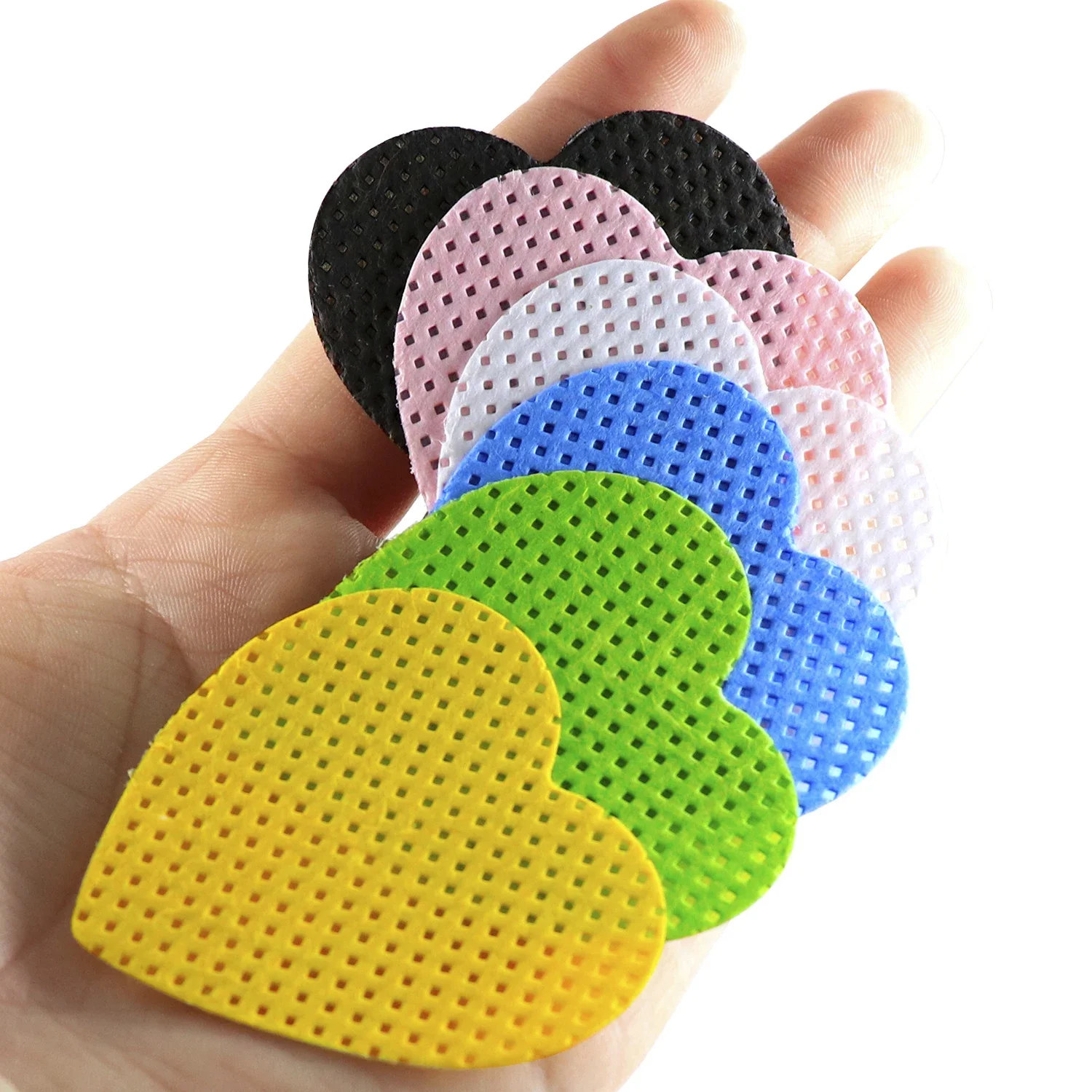 200Pcs Lint-Free Eyelash Glue Wipes Paper Gel Polish Remover Clean Month of Glue Bottle Cotton Pads Beauty Cleaning Tools