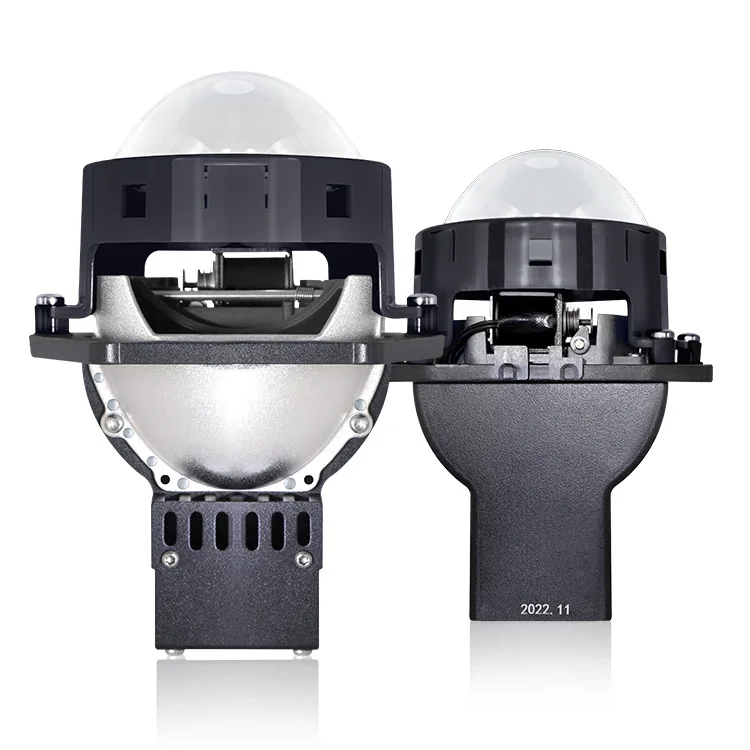 

3 Inches Car Bi LED Projector Lens Headlight 5500K 55w Auto LED Projector Headlamp Car Light Acceesories
