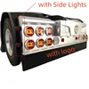 CNC Rear Bumper Lamp LED Light Taillight for Tamiya 1/14 RC Truck Scania 770s 56323 56368 Tractor Trailer LESU Parts 6