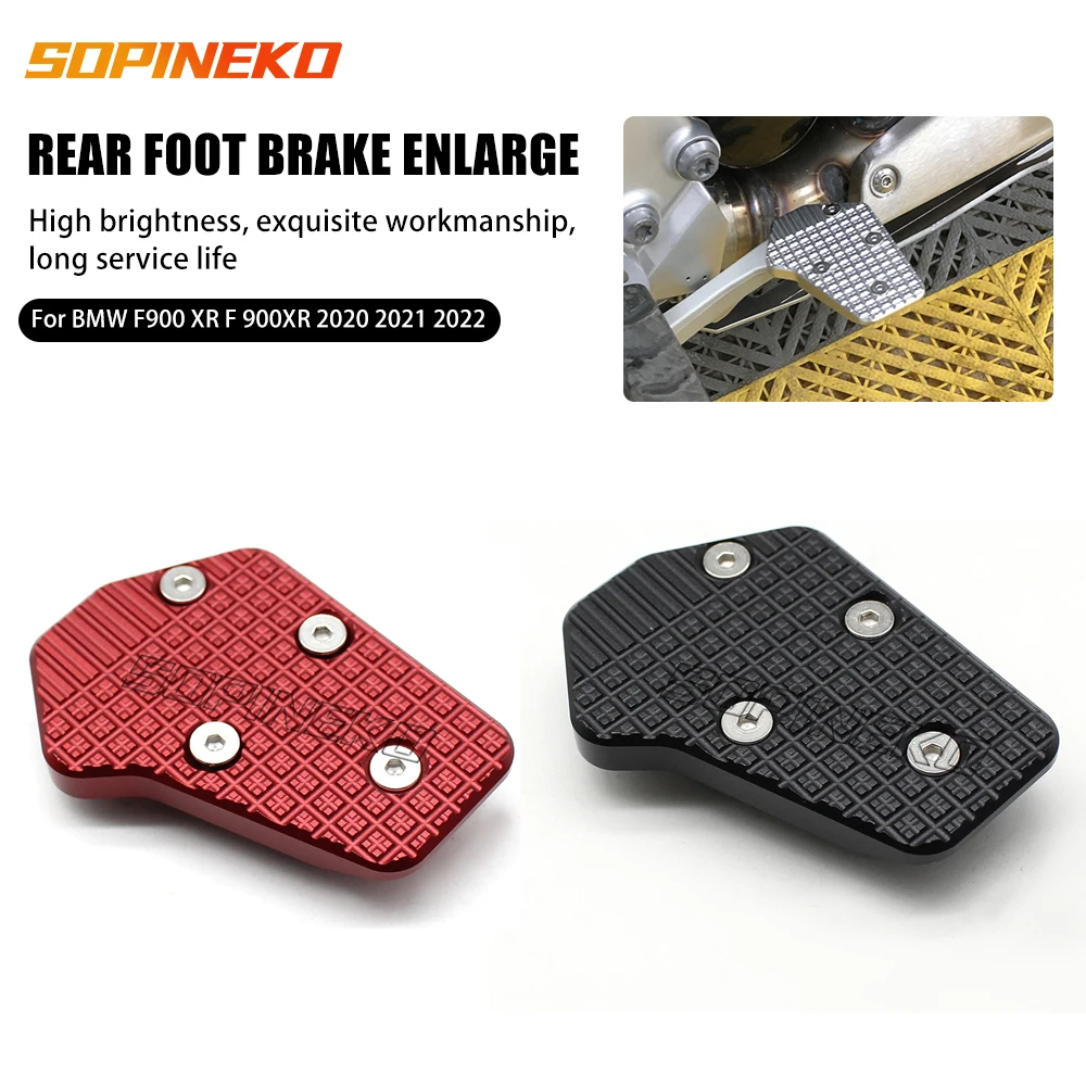

F900XR Motorcycle Rear Brake Lever Pedal Extender Foot Pegs Enlarge Extension Accessories For BMW F900 XR F 900XR 2020 2021 2022