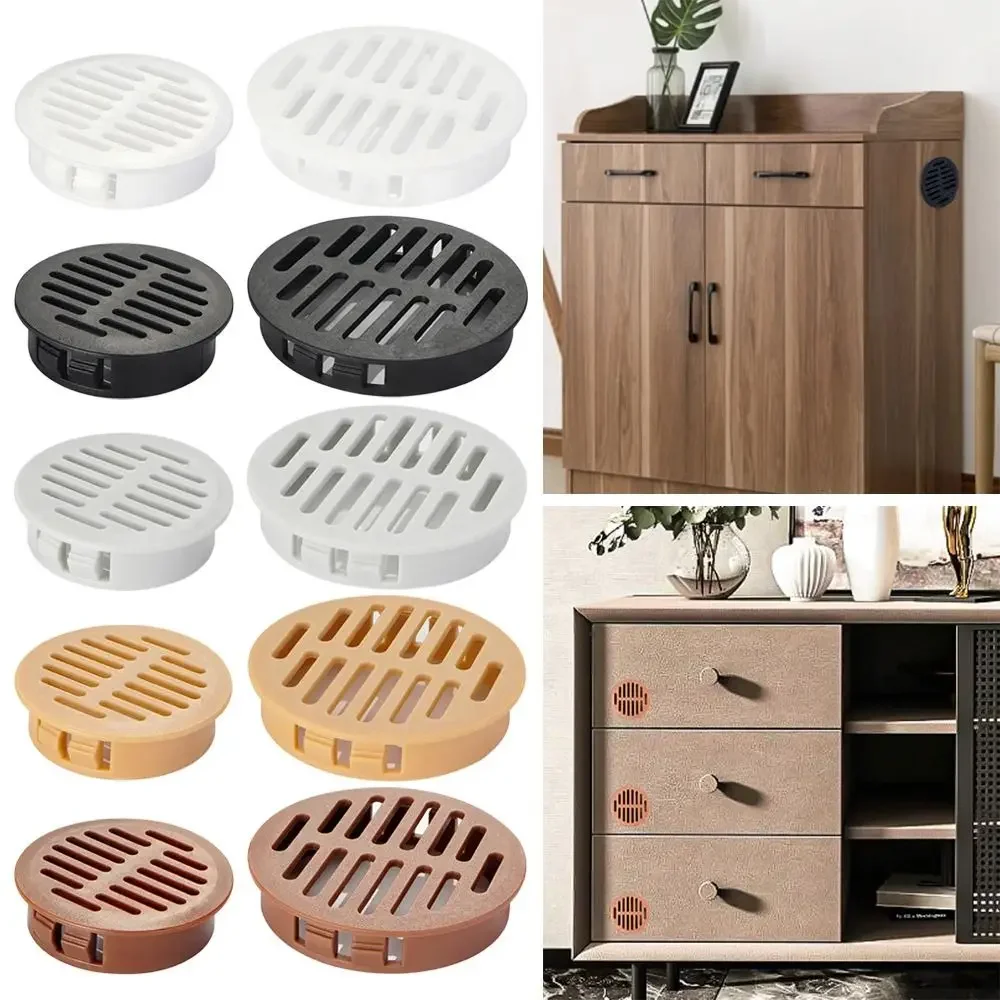 홈 하드웨어 액세서리 직사각형 통기성 메쉬 플라스틱 여러 크기 환기 그릴 옷장..