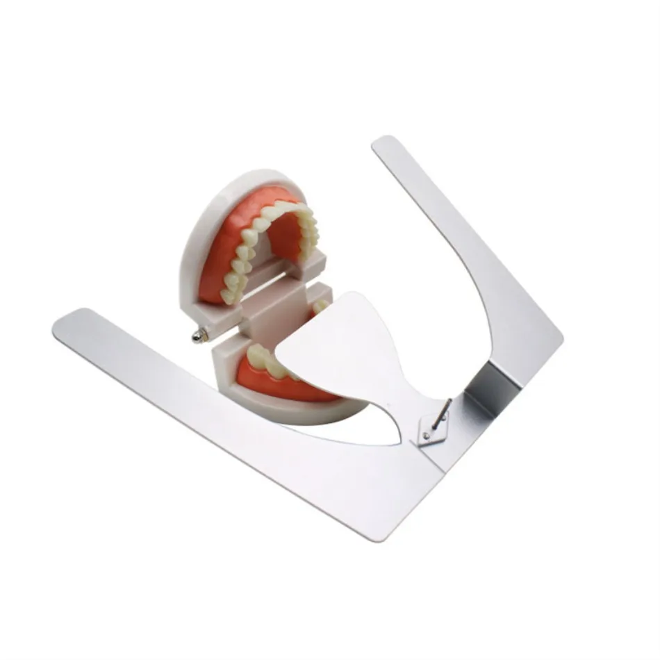 

Dental Orthodontic 3D Occlusal Maxillary Casting Jaw Fox Plane Plate Complete Denture Aluminum Alloy 3 Dimensional Jaw Plate