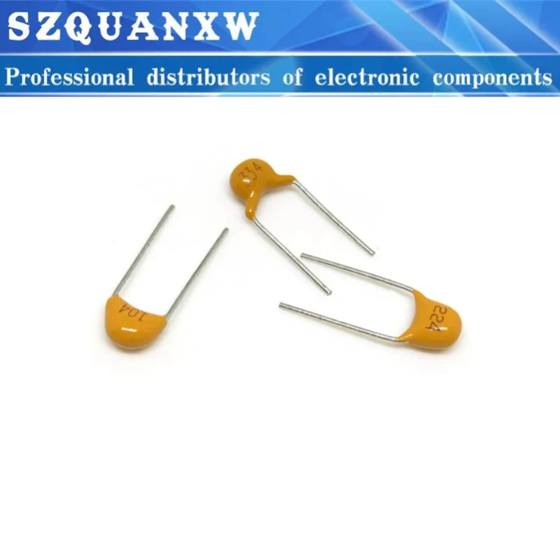 10value 50v 0.1uf 0.15uf 0.22uf 0.33uf 0.47uf 10uf Multilayer Ceramic Capacitor Assortment Kit 500pcs