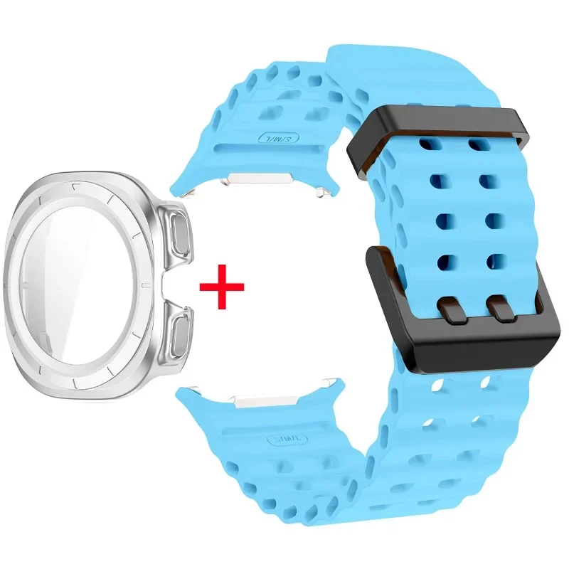 Ultimate 2-in-1 Watch Protection & Style Set with Strap, Case, and Screen Protector
