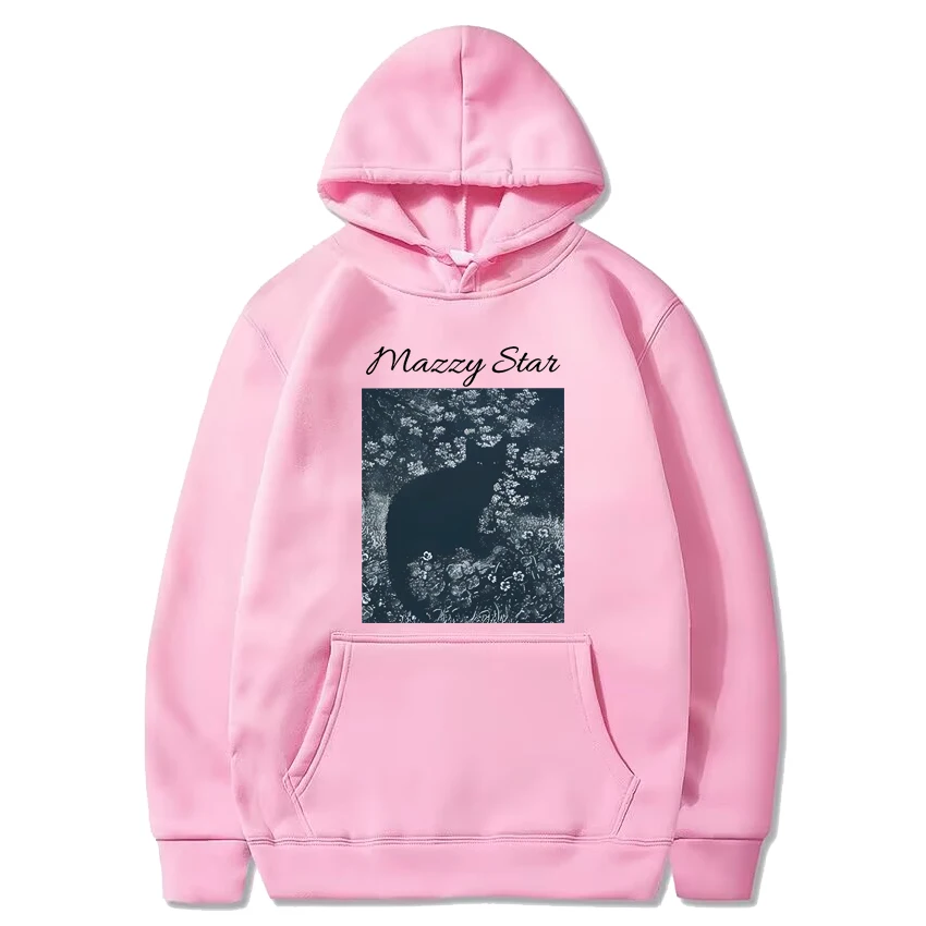 Mazzy star graphic High Quality Hoodie 2024 Hot sale Unisex Casual Loose Sweatshirts Man women ' s Fashion Fleece pullover