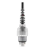SPTA Dental Kavo 6 holes Quick Coupling Coupler Multiflex Fiber Optic Handpiece With LED Adaptor Spare 1