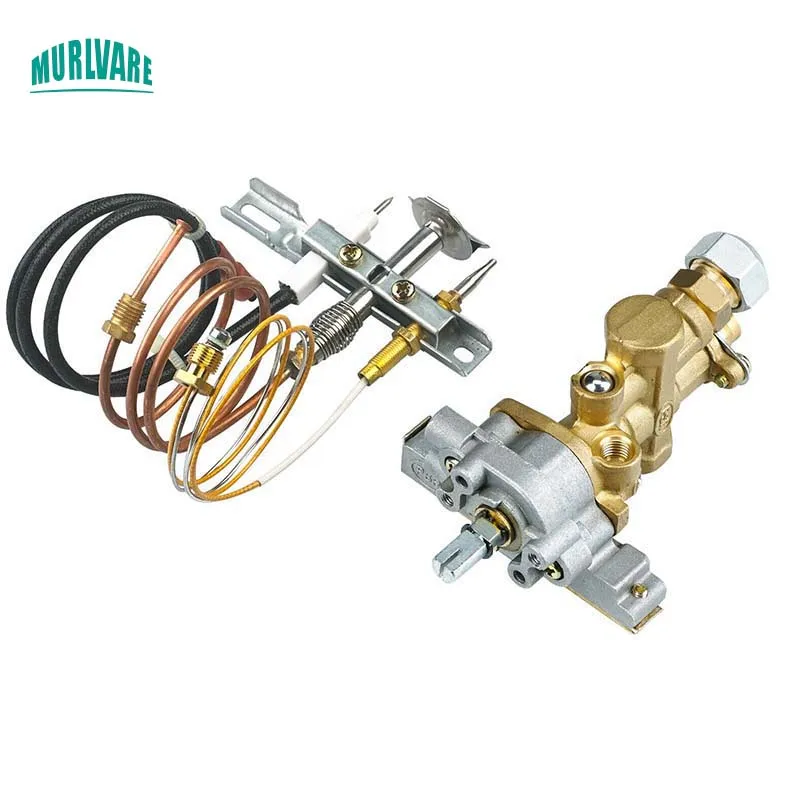 Western Stove Safety Brass Valve with ODS Pilot Burner