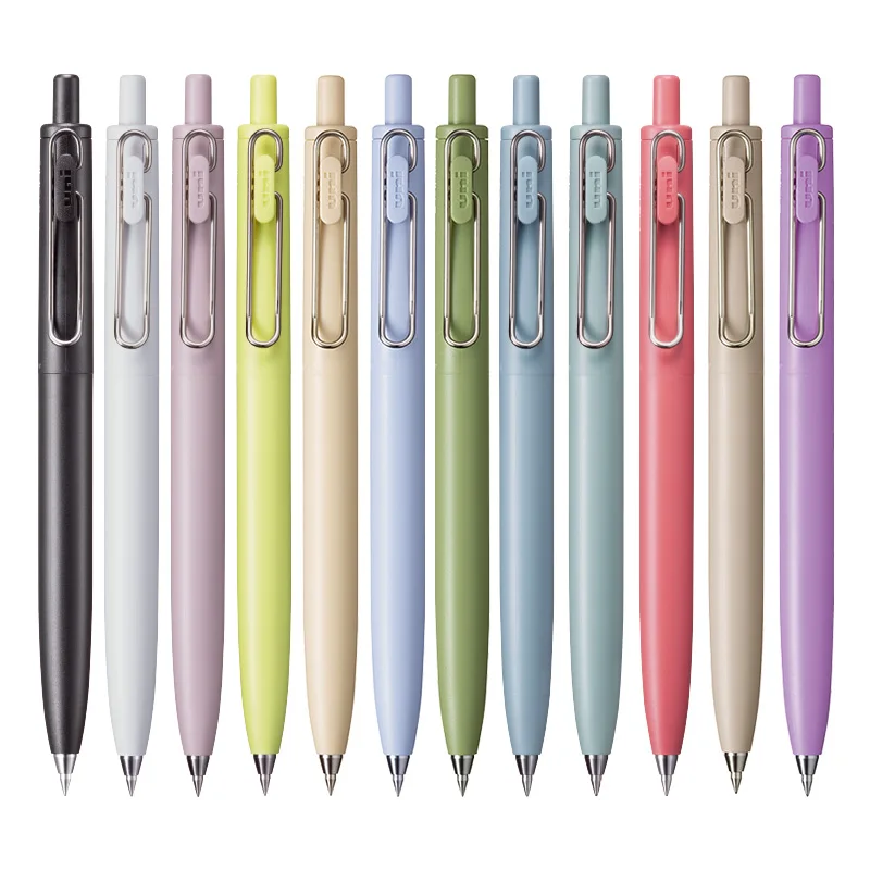Gel Pens UNI Uni-ball One Small Thick Core 0.5/0.38mm Black Signature Pen Summer Limited Low Center of Gravity Stationery