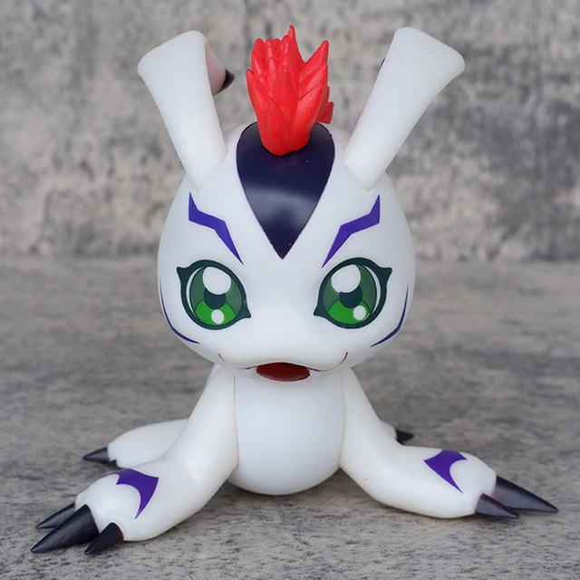 Anime Digimon Adventure Agumon Tailmon Gomamon Gabumon Tunomon Action Figure Cute Collection Pvc Model Statue Doll Toys Gift 6