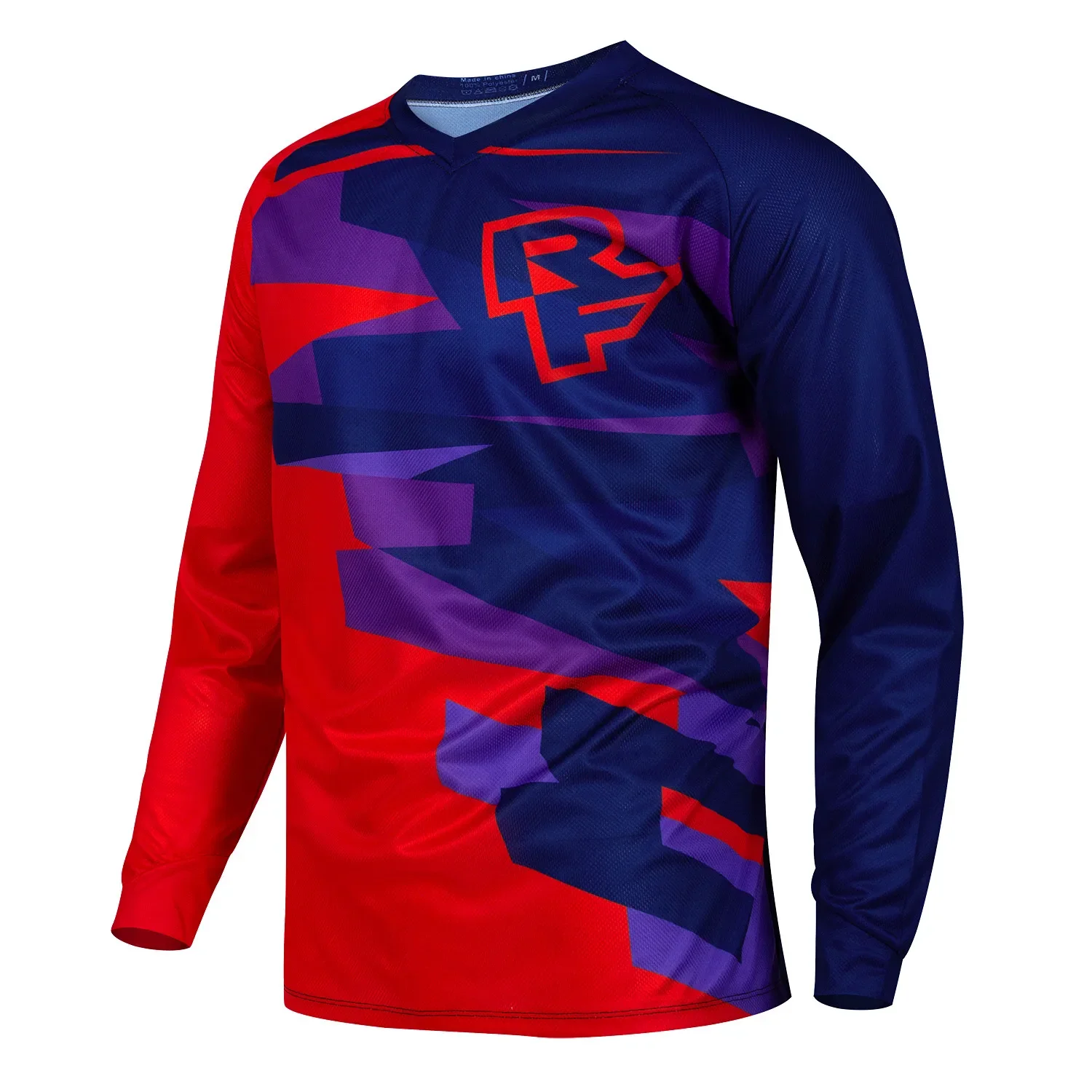 Футболка для езды по бездорожью AM RF, Горнолыжный Велосипед MTB DH MX Ropa sepeda