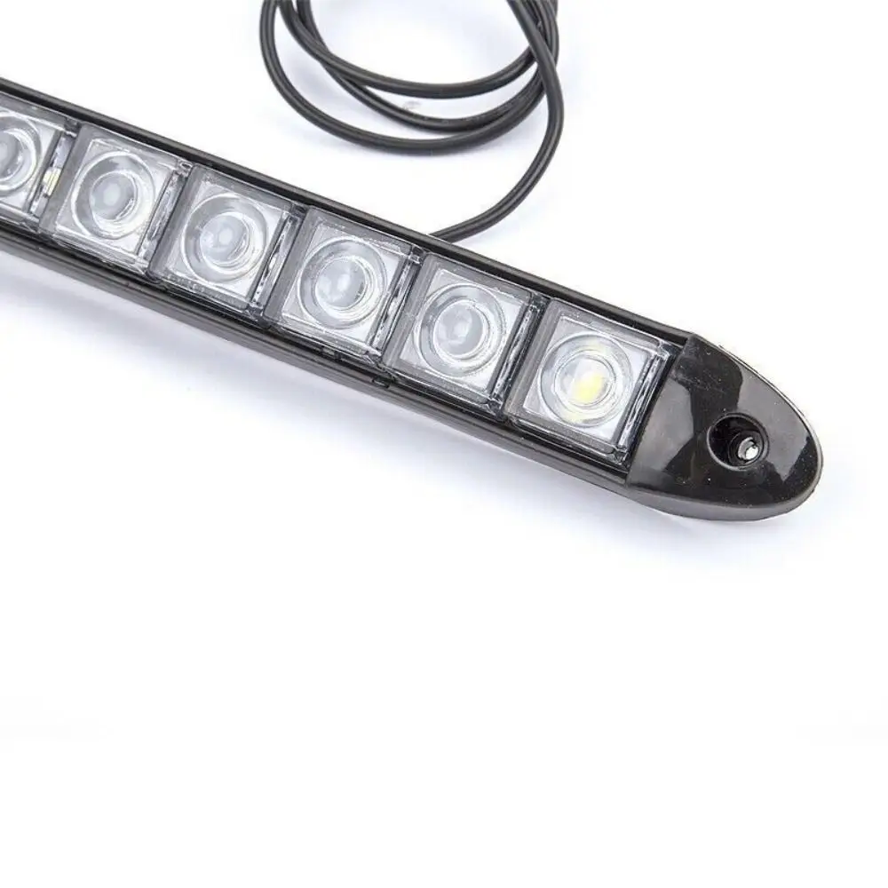 Pcb + 알루미늄 9 LED 주간 주행등, 방수 12V 자동차 안개 주간 주행 램프, 유연한 자동차 주간 주행등