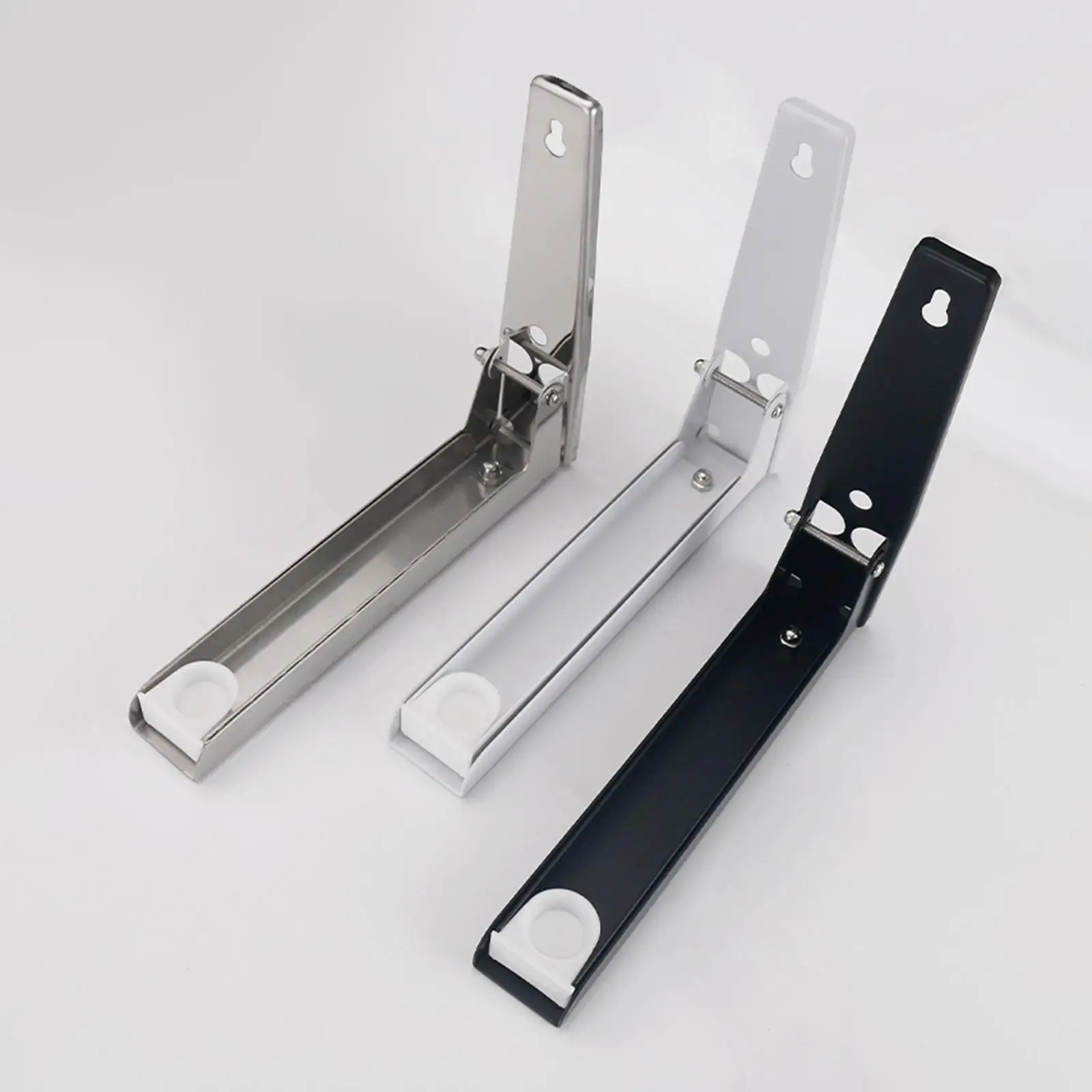 Foldable Microwave Oven Rack Kitchen Wall Mounted Extendable Microwave Oven Storage Rack Bracket (With A Pair Of Screws) 2