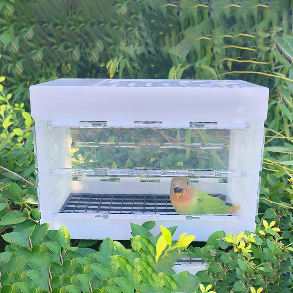 BirdTravelCageFoldableBirdCageHouseholdPortableBirdCage