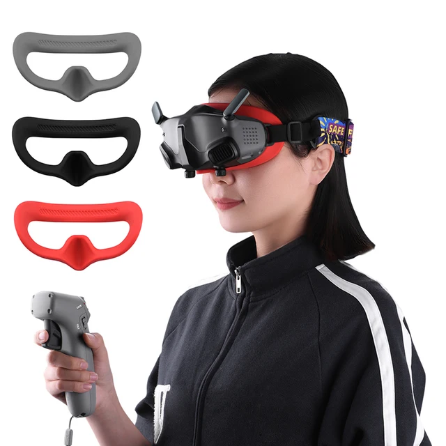 DJI 아바타 고글 2를 위한 필수적인 보호: 실리콘 패드 아이 마스크