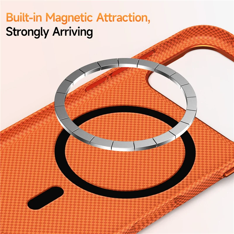 غطاء حماية فاخر بتصميم مربعات وملمس معدني لعدسة ال...