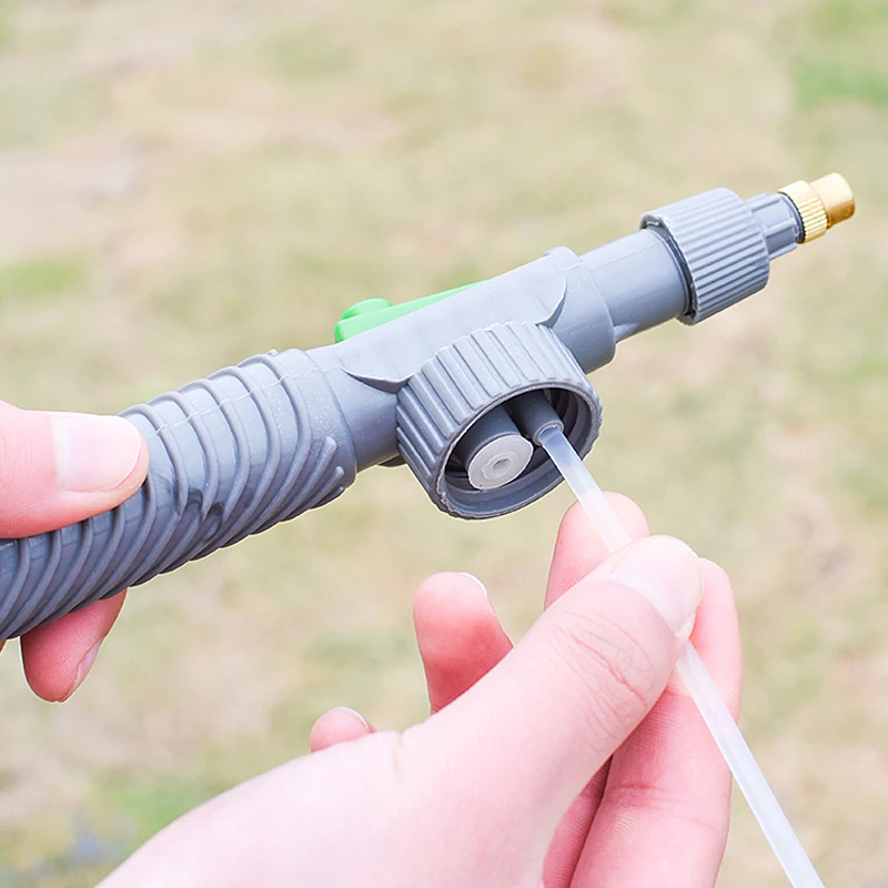 Air pump sprayer Manual High Pressure Air Pump Sprayer Adjustable Drink Bottle Spray Head Agriculture Tools Nozzle Garden Watering Tool