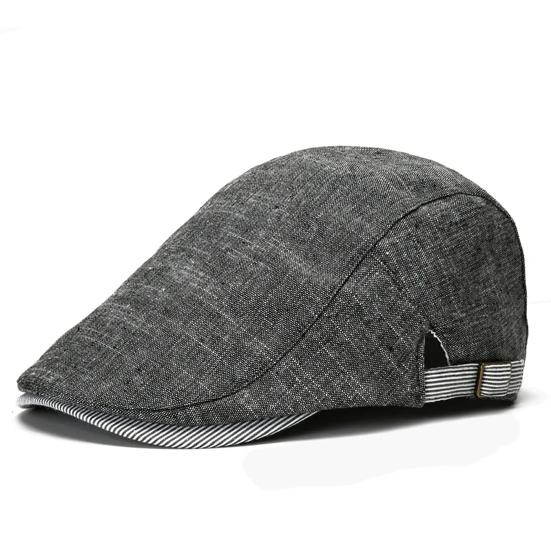 Adjustable Plaid Ivy Newsboy Beret Women's Youth Girls Flat Cap Gatsby Cabbie Golf Hat Fashion Accessory
