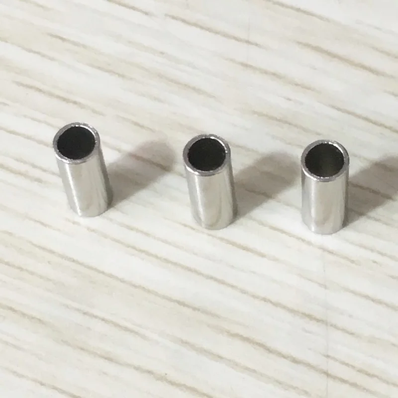 100pcs/lot Copper Fishing Tube Wire Pipe Connector
