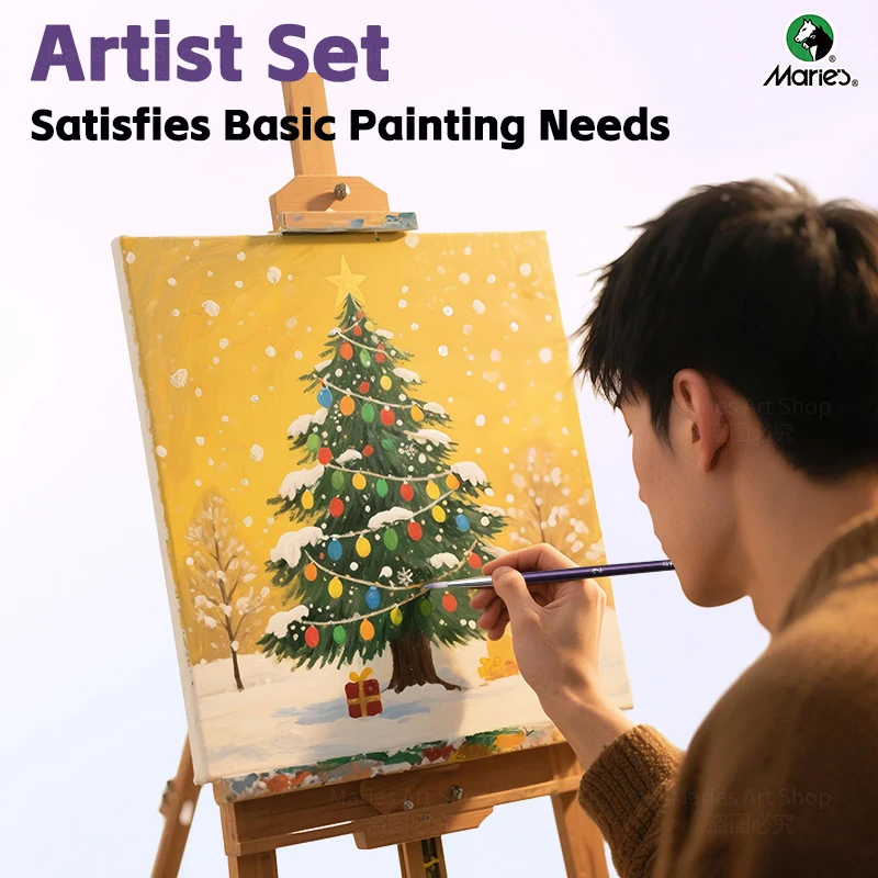 5 Pcs Professional Paint Brushes Set 2