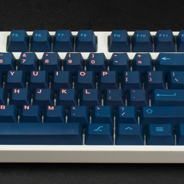 Gmk firefly-メカニカルキーボードキャップ,大きな文字,チェリー 