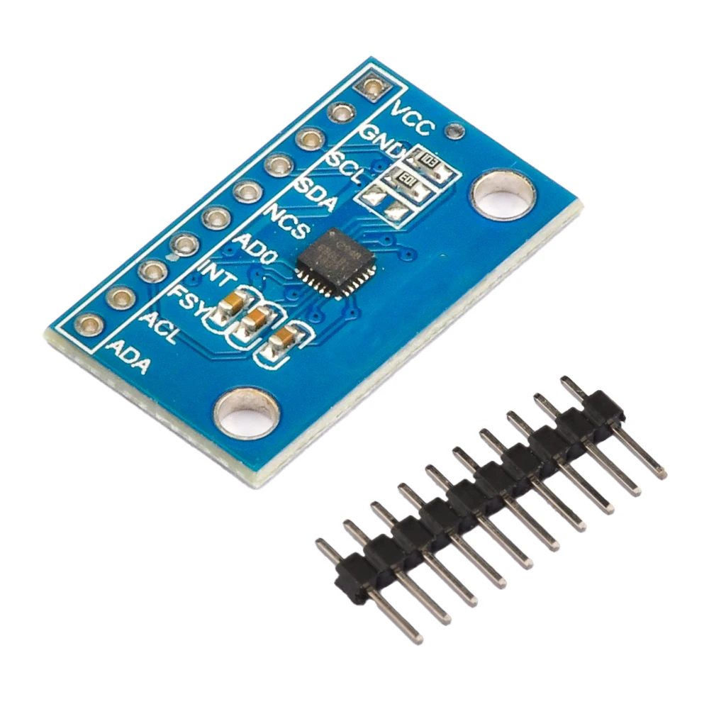 

DC3.3V ICM20948 9-axis Sensor Module SPI IIC I2C Interface 3-axis Gyroscope Acceleration Motion Tracking Device Sensor ICM-20948