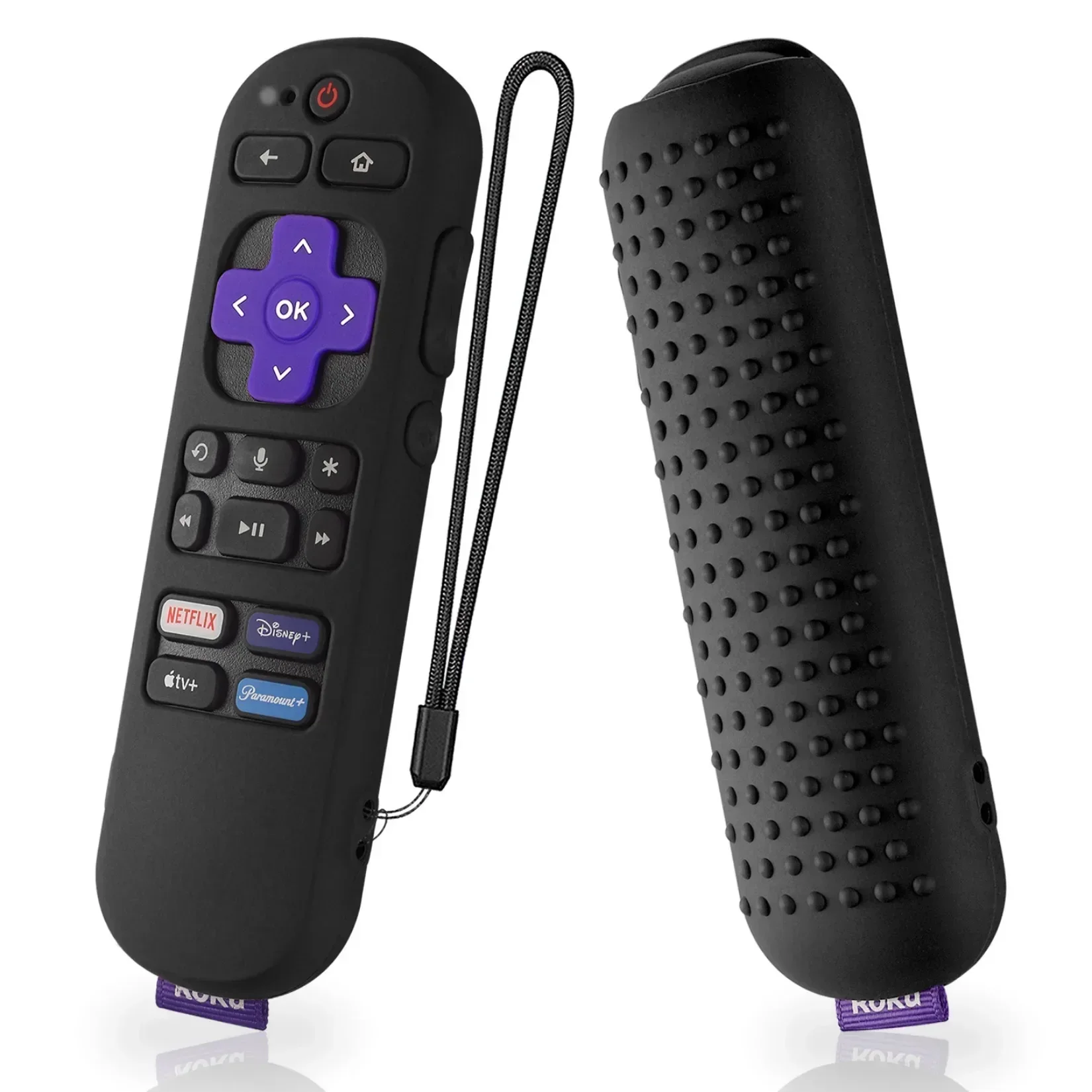 Remote Cover Silicone Rubber Case For RokuExpress 4K+ Streaming Stick TV Remote Controler Shell Remote Protective Sleeve 3