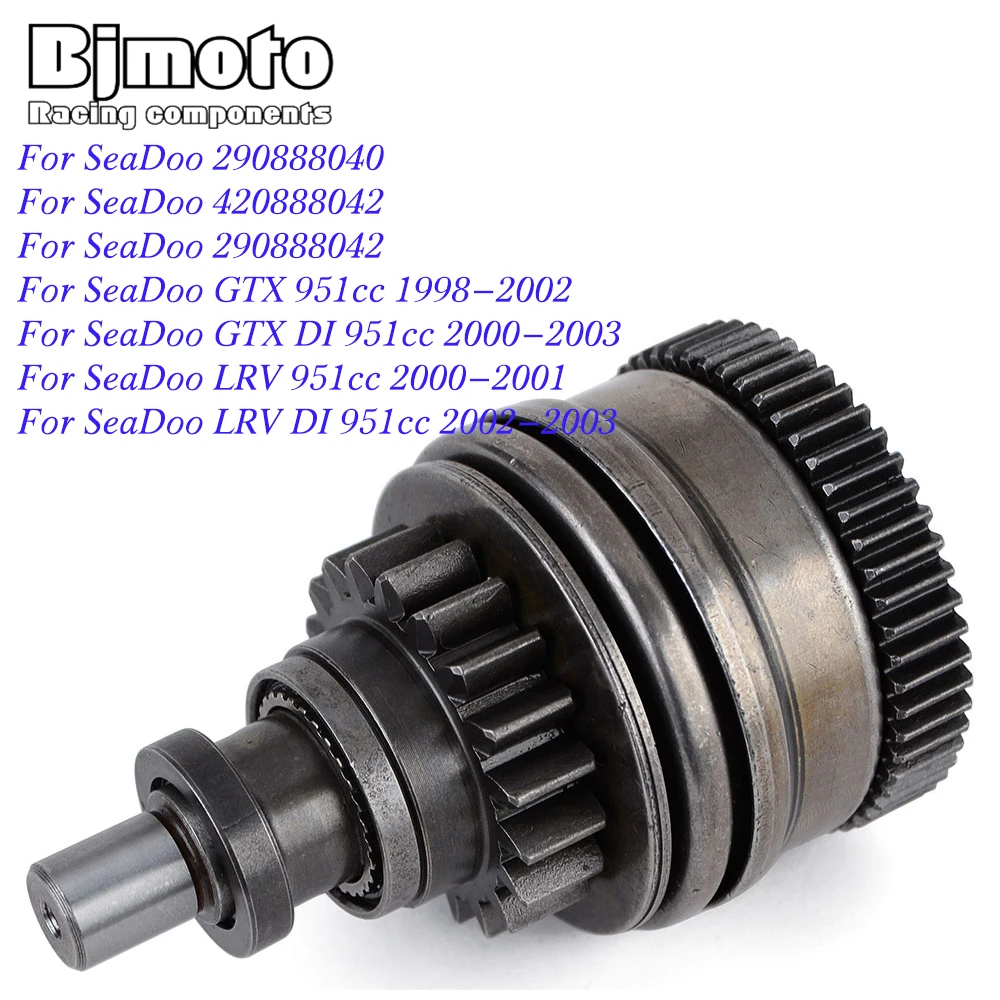 Starter Drive Bendix For SeaDoo 290888042 GTX LRV XP 3D RX DI GSX LTD