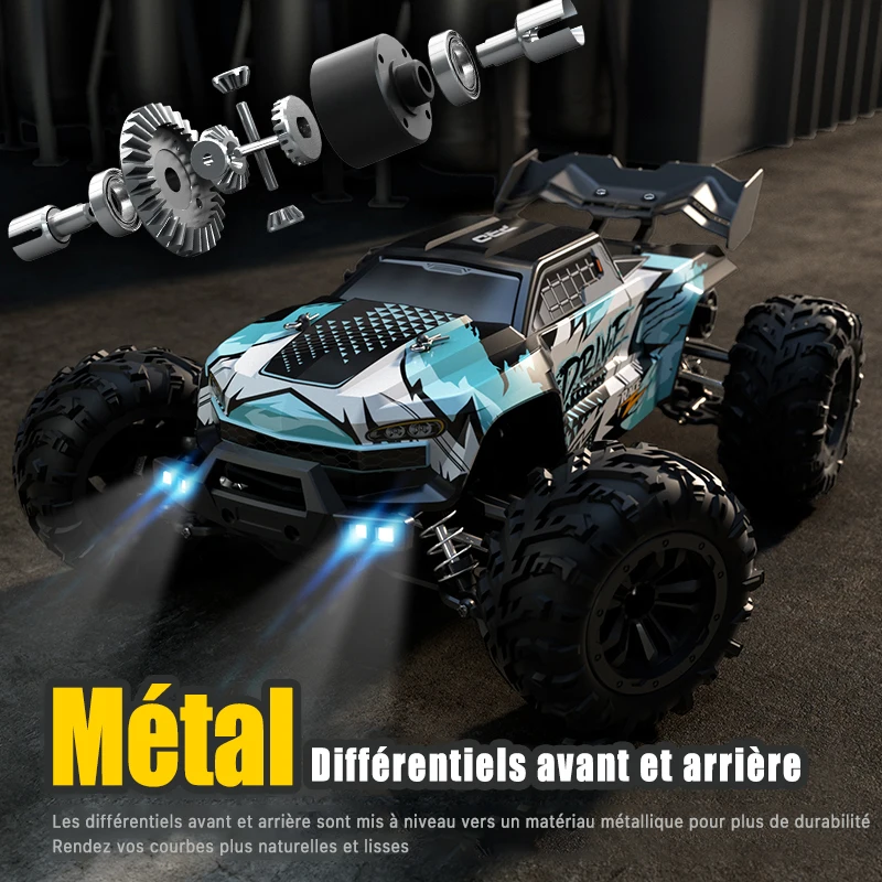 Voiture RC Crawler Buggy 4WD 1/16 Tout Terrain Électrique