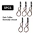 brown N C 5PCS