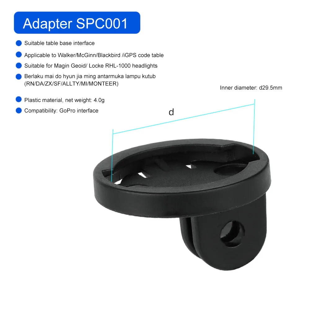 

Part Computer Stand Plastic Suitable For Garmin Useful Functional Light Holder Professional Bicycle Computer Bracket