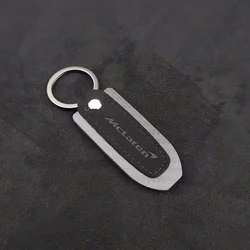 Carbon Fibre Sport Car Keychain with Emblem - Luxury Auto Accessory Gift (1pc - black)