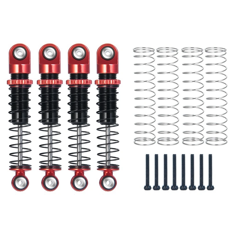 

2023 _ металлический амортизатор для Axial SCX24 AXI90081 AXI00001 AXI00002 1/24 RC Crawler Car Parts