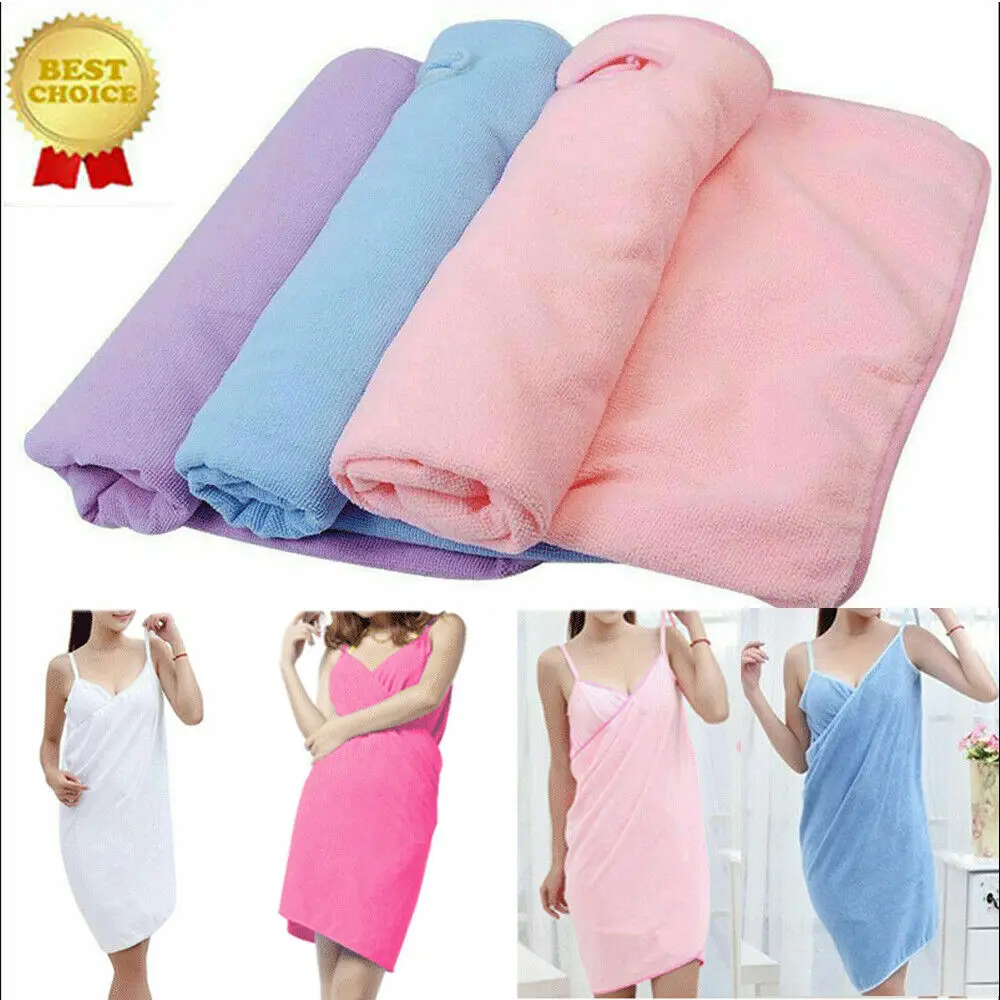 Home Textile Towel Women Robes Bath Wearable Towel Dress Womens Lady Fast Drying Beach Spa Magical Nightwear Sleeping