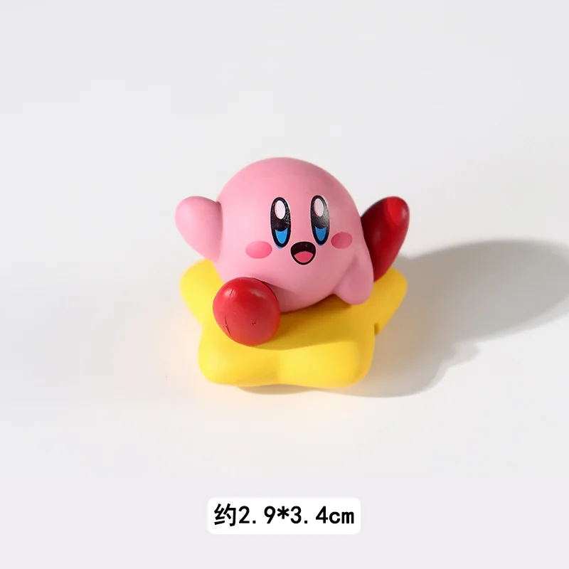 Anime Figure Kawaii Kirby Action Figures Children Toys Boys Girls Kids Games Cute Doll Collectible Birthday Decoration Gift Toy