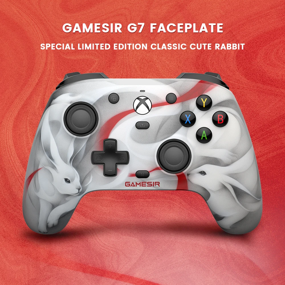 Gamesir Special Limited Edition Classic Cute Rabbit Faceplate Per Controller Xbox G7 Se / G7