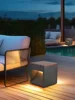 Courtyard Lawn Outdoor Waterproof Modern Minimalist Led Stainless Steel Villa Garden Stool Landscape Light 5