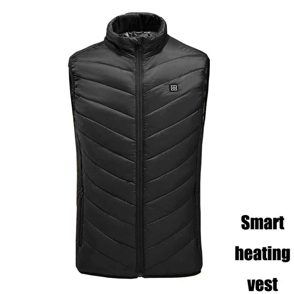 Winter New 9 Areas Heated Vest Warm Men Women Usb Heated Jacket Jackets Sportswear Heated Coat 4XL Outdoor Hunting 2