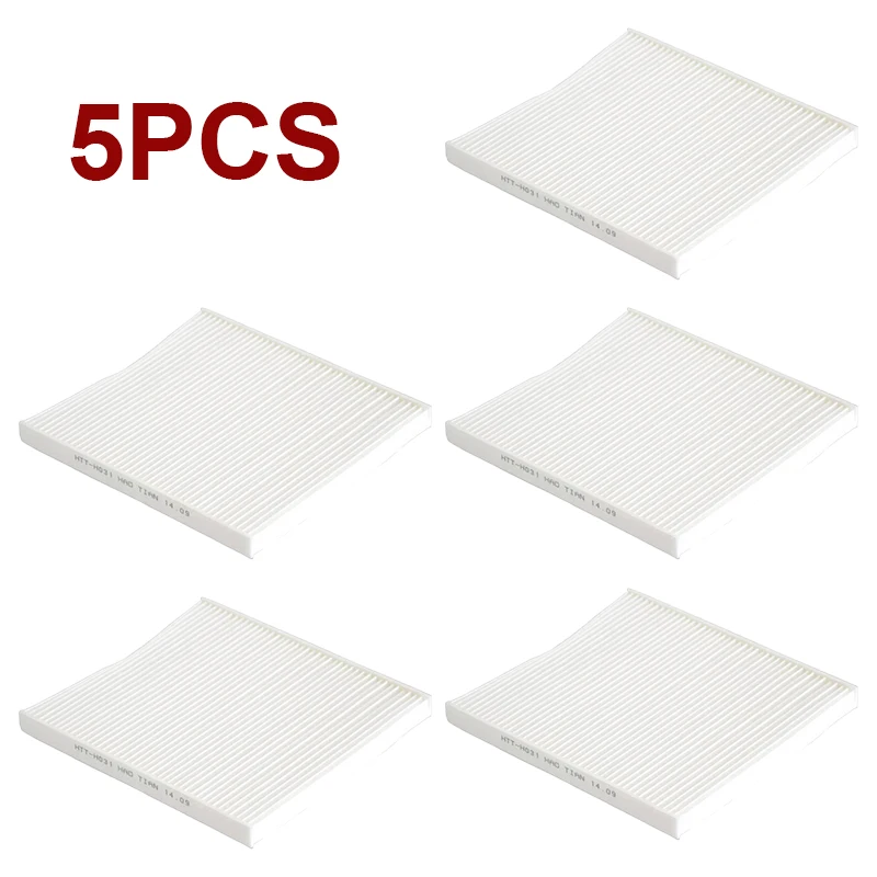 

5Pcs Car Cabin Filter For HYUNDAI GENESIS TUCSON VELOSTER For KIA CARENS SPORTAGE K2 K3 RIO 971330C000 971332E210 8126100U851022