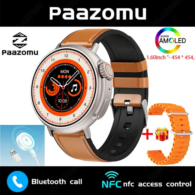 【Global Premiere】2023 New Smart Watch Round Screen 8 Ultra High