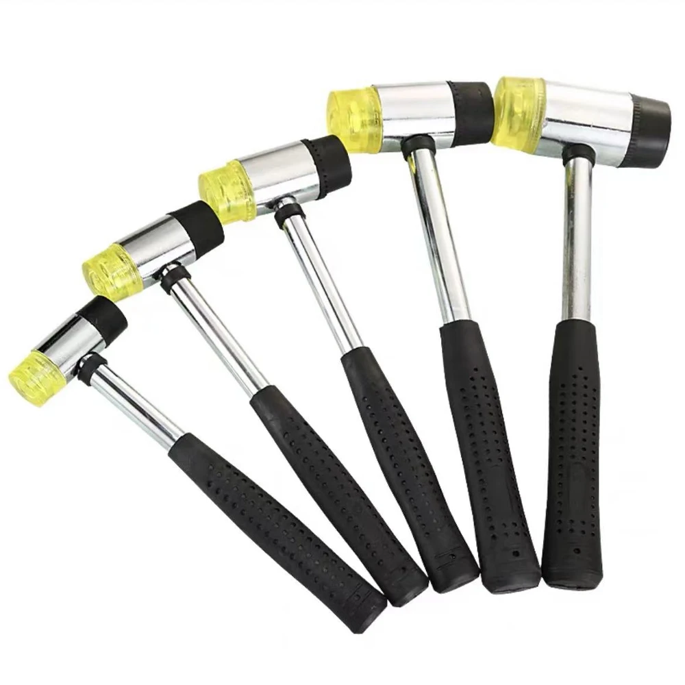 

Hammer Double Faced Rubber Hammers Domestic Nylon Head Mallet Locksmith Hand Tool Suitable for Multiple Scenarios 25mm/30mm/35mm