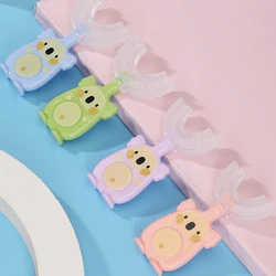 Brosse à dents en Silicone pour bébé, soins buccaux pour enfants, brosse de nettoyage des dents souples, articles pour nouveau né, 2 12 ans 