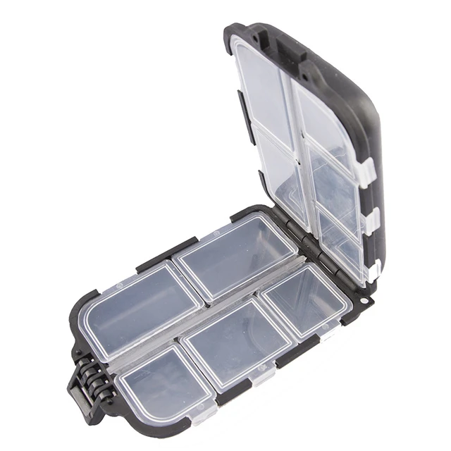 Fishing Tools Compartment Box  Case Tackle Box Hook Storage